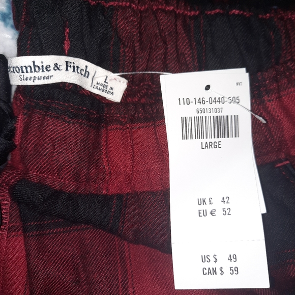 Abercrombie & Fitch Plaid Pajama Set - Picture 3 of 5